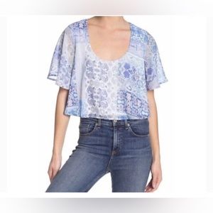 EUC Show‎ Me Your Mumu Kourtney cropped top XS